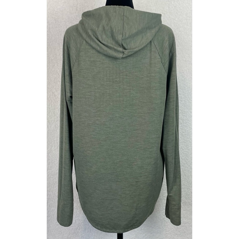 THE NORTH FACE • Thyme Heather Westbrae Knit Pullover Hoodie, L - Picture 9 of 15